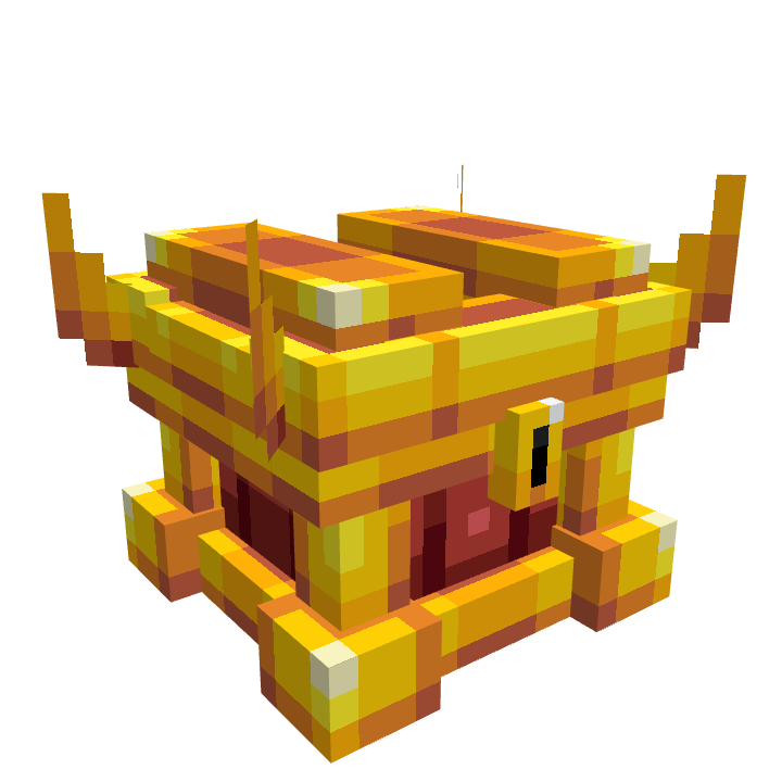 Legendary Crate 2, voxel model preview