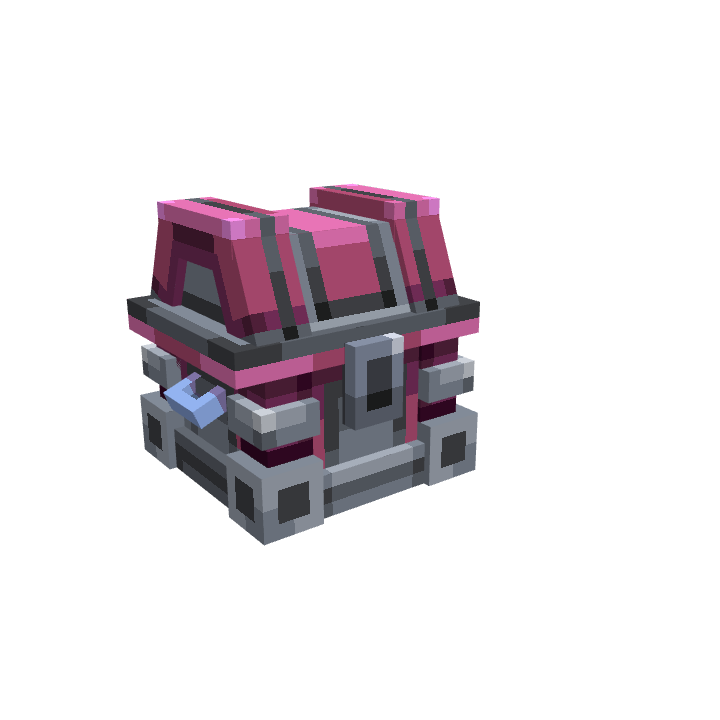 Epic Crate, voxel model preview
