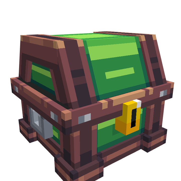 Vote Crate, voxel model preview