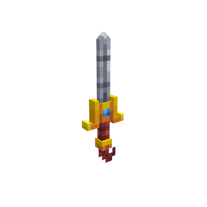 Gladiator Sword by @alexander | Blockbench Workshop