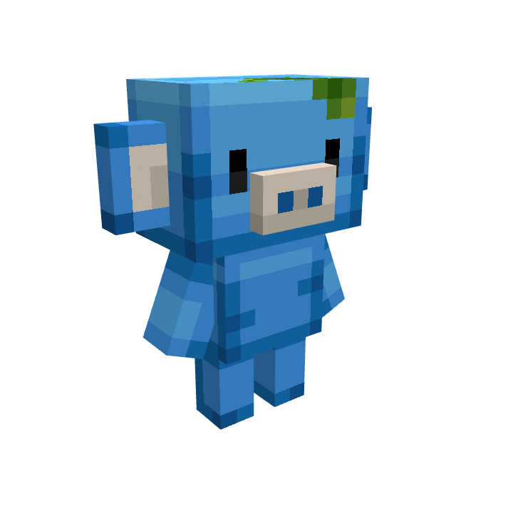Wumpus Npc A, voxel model preview