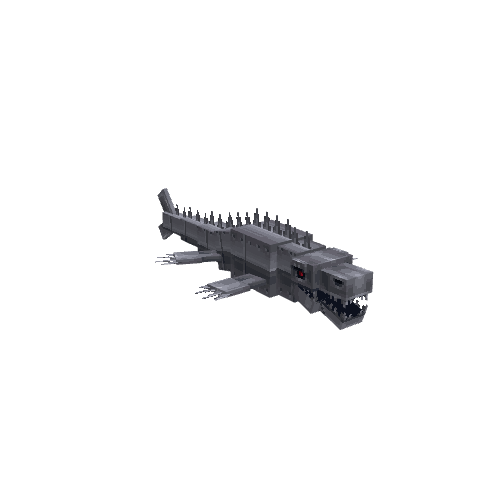 Iron Stalker, voxel model preview
