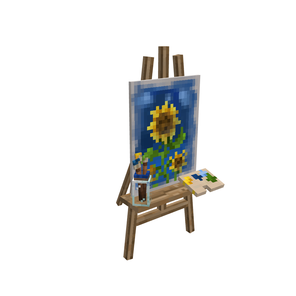 Summer Night Sky, voxel model preview