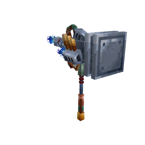 scrap_hammer, voxel model preview