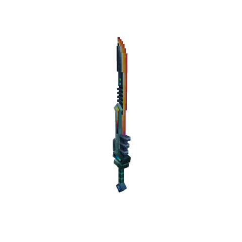 the ether, voxel model preview