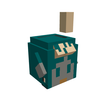 Rascal, voxel model preview