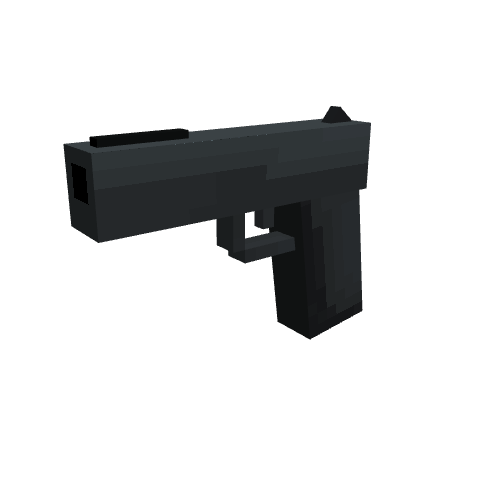 Gun，体素模型预览
