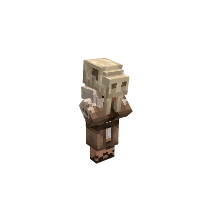 Sand Straders Wizard, voxel model preview