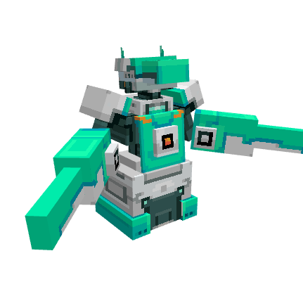 Robot Free, voxel model preview