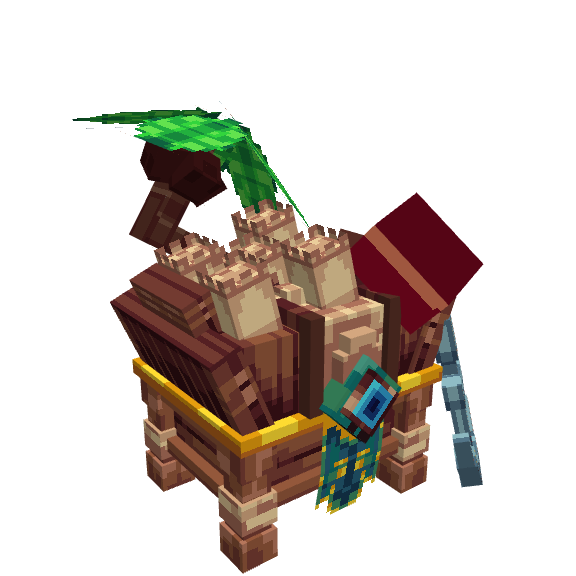 Vacation Crate, voxel model preview