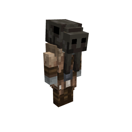 Sand Straders Hunter, voxel model preview