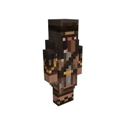 Sand Gang Leader, voxel model preview
