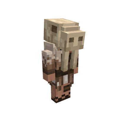 Sand Straders Minion, voxel model preview