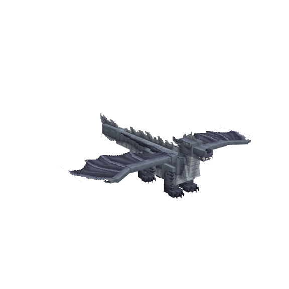 Weird Draco, voxel model preview