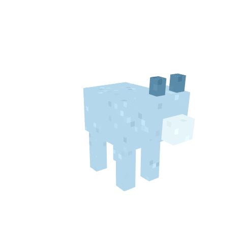Frostfang, voxel model preview