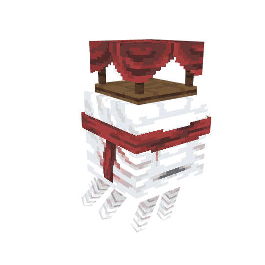 Ghast!, voxel model preview