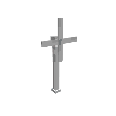 Wind Turbine, voxel model preview