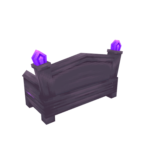 Thunder Sofa, voxel model preview