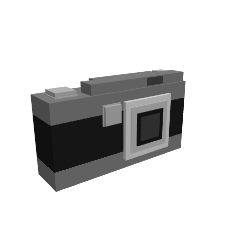 Simple Camera, voxel model preview