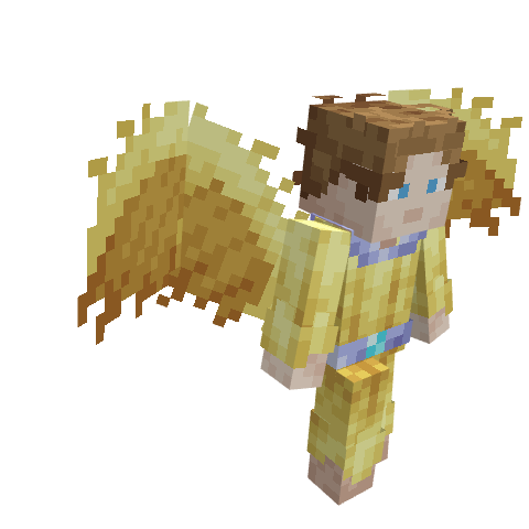 Angel, voxel model preview