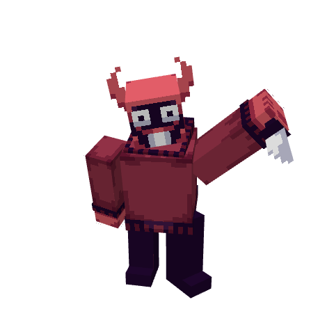 Bob Velseb, voxel model preview