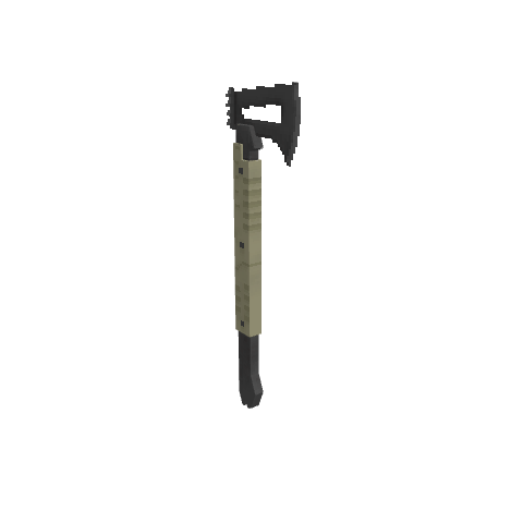 Downrange Tomahawk, voxel model preview