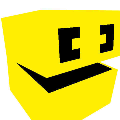 Pac Man, voxel model preview