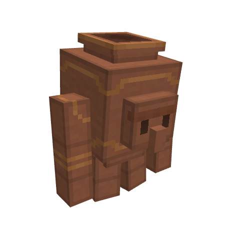 Clay Golem, voxel model preview