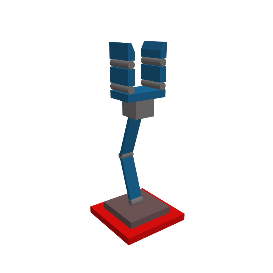 Robot Arm, voxel model preview